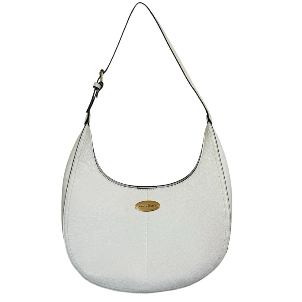 NANETTE LEPORE Jyamie Solid Vegan Leather Shoulder Bag